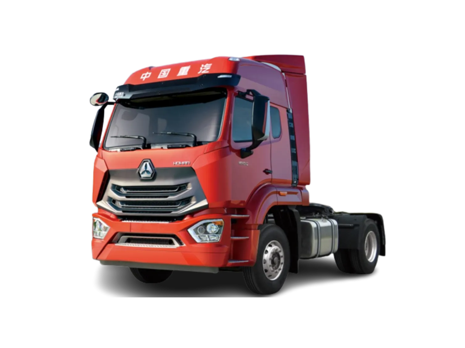 Potente Sinotruk Hohan Truck en obra chilena